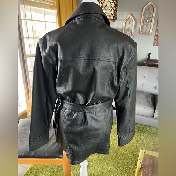 Vintage 90s Genuine Leather Jacket - Picture 8 of 8